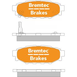 Bremtec Evolve Hybrid-Carbon Brake Pad