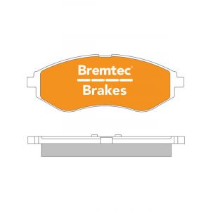 Bremtec Pro-Series Brake Pad