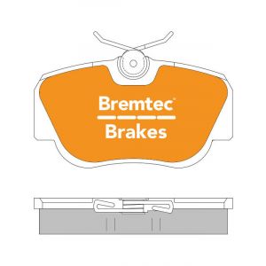 Bremtec Trade Line Brake Pad