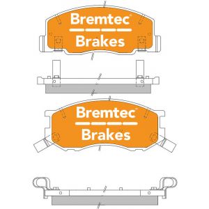 Bremtec Pro-Series Brake Pad