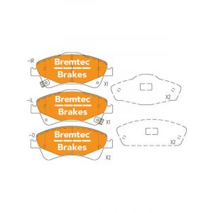 Bremtec Trade Line Brake Pad