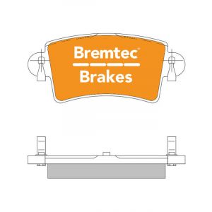 Bremtec Trade Line Brake Pad