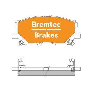 Bremtec Trade Line Brake Pad