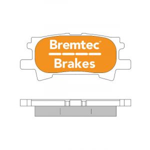 Bremtec Pro-Series Brake Pad
