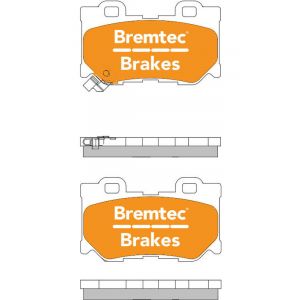 Bremtec Evolve Hybrid-Carbon Brake Pad