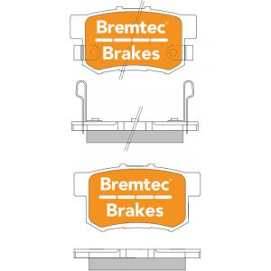 Bremtec Evolve Hybrid-Carbon Brake Pad