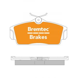 Bremtec Pro-Series Brake Pad