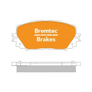 Bremtec Trade Line Brake Pad