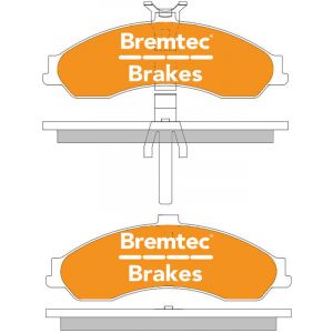 Bremtec Evolve Hybrid-Carbon Brake Pad