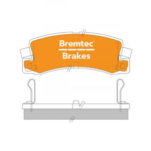 Bremtec Trade Line Brake Pad