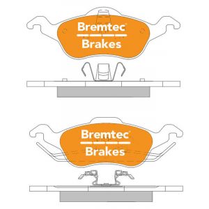 Bremtec Pro-Series Brake Pad