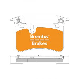 Bremtec Pro-Series Brake Pad