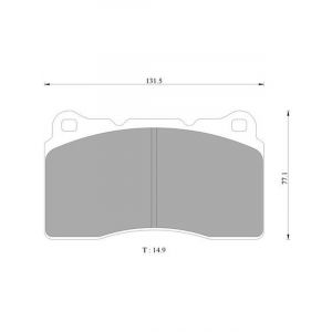 Bosch Brake Pad Front Set Audi Commodore Hsv For Subaru Wrx Lancer Evo