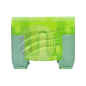 Jaylec Low Mini Fuse 20Amp Yellow 58V [ref Narva 52520] Pack 10
