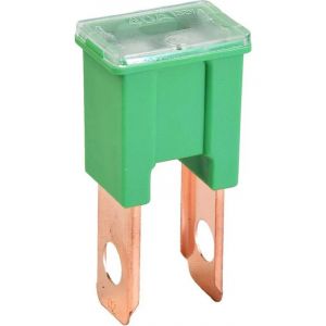 Jaylec Male Fusible Link 40Amp Straight Green [ref Narva 53140BL] Pck 1
