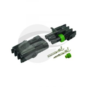 Delphi Connector Kit 3 Way [ref Narva 56473BL]