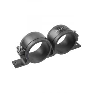 Proflow Fuel Pump Dual Mount Dual Bosch 044 Bracket, Black