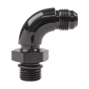 Raceworks An-8 90Deg O-Ring Boss To Male Flare Adapter