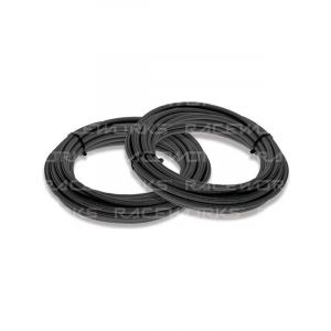 Raceworks Black Nylon Braid Hose An-8 1M E85