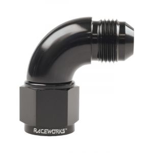 Raceworks Female To Male Swivel Elbow An-12 90