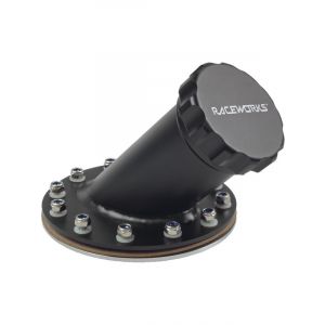 Raceworks Black Billet Aluminium Fuel Cell Cap 45