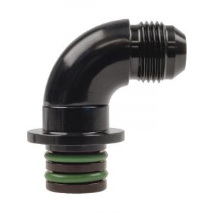 Raceworks 6R Transmission Adapter An-8 90Deg