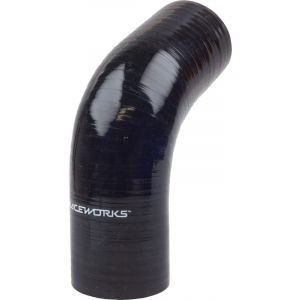 Raceworks 67 Elbow 3.25'' (82mm) Black