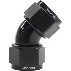 Raceworks Female To Female Swivel An-16 45