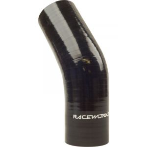 Raceworks 45 Elbow 2.75'' (70mm) Black
