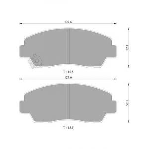 Bosch Brake Pad Front Set