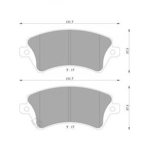 Bosch Brake Pad Front Set