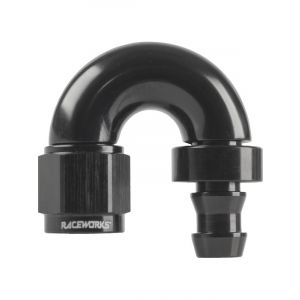 Raceworks Push Lok Hose Fitting An-6 180