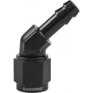 Raceworks Female An-6 To 5/16'' Barb 45