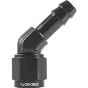 Raceworks Female An-6 To 3/8'' Barb 45