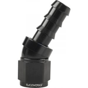 Raceworks Push Lok Hose Fitting An-8 30