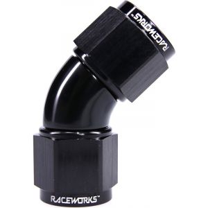 Raceworks Full Flow Female To Female Swivel An-8 45