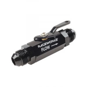 Raceworks Shut Off Valve An-8