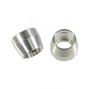 Proflow Aluminium Olive Insert Aluminium For -08AN PTFE Line (Qty