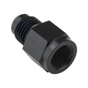 Proflow Female Adaptor 1/8in. NPT Straight To Male -03AN, Black