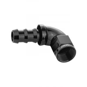 Proflow 90 Degree Fitting Hose End Full Flow 3/8in. Barb to Femal