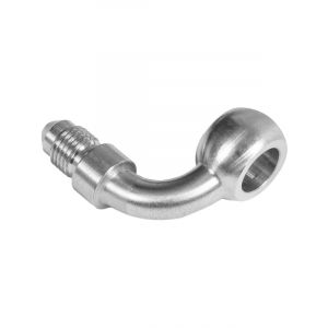 Proflow Stainless Steel 90 Degree Banjo Brake Hose End 12mm To -03A