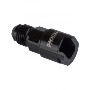 Proflow Billet Quick Connect 3/8in. To -06AN Male, Black