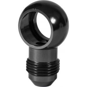 Proflow Fitting Banjo to Hose End 14mm To -06AN, Black