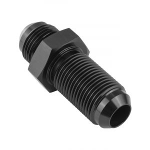 Proflow Adaptor AN Flare -16AN Bulkhead, Black