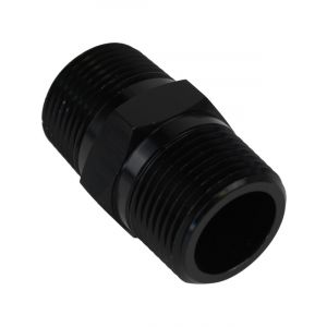 Proflow Fitting Male Pipe To Fitting Male Pipe 1/8in., Black