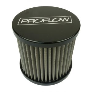 Proflow Oil Breather Filter Billet -10AN Female thread, Black
