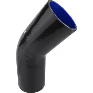 Proflow Hose Tubing Air intake, Silicone, Coupler, 2.50in. 45 De