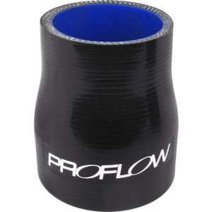 Proflow Hose Tubing Air intake, Silicone, Reducer, 4.00in. -