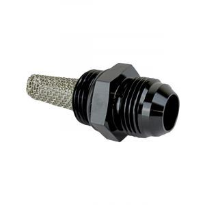 Proflow Fitting Straight Adaptor -10AN O-Ring Port, Black With