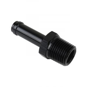 Proflow 3/8in. Barb Male Fitting To 1/2in. NPT, Black